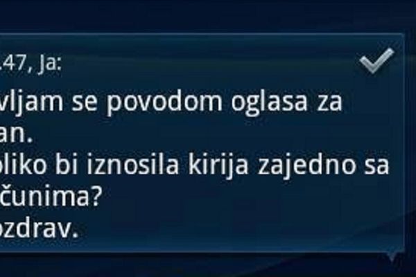 Javila se povodom oglasa za stan! Nikada nećete pogoditi šta joj je vlasnik rekao! (FOTO)