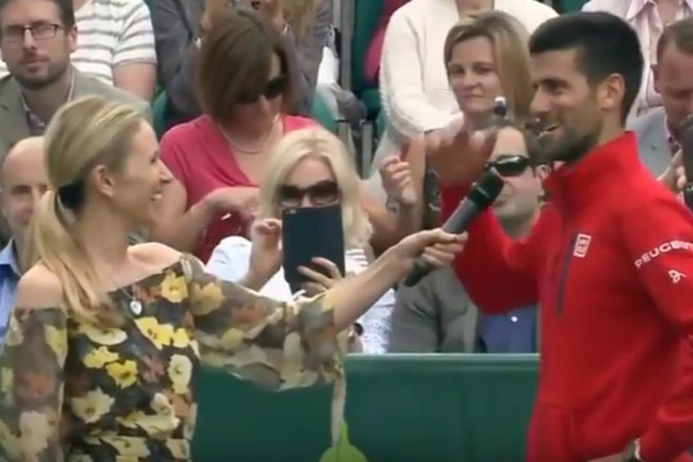 Nole je prvog dana zasmejavao publiku, ali je drugog dana morao da odustane! (VIDEO)