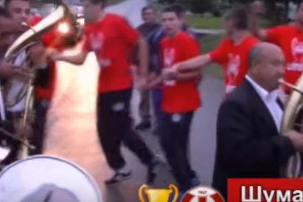 Ludilo posle osvajanja beton lige: Šumadinac napravio žurku za pamćenje! (VIDEO)