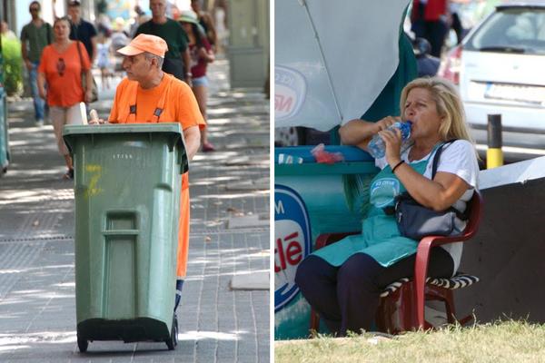 Jedva čekate osveženje od vrućina? Welcome to hell: Ovo je priča o ljudima koji rade na usijanom BG asfaltu! (FOTO)