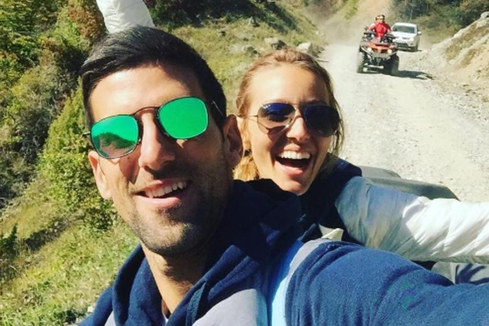 Nole pobegao sa Jelenom u šumu na ljubavnu vožnju! (FOTO)