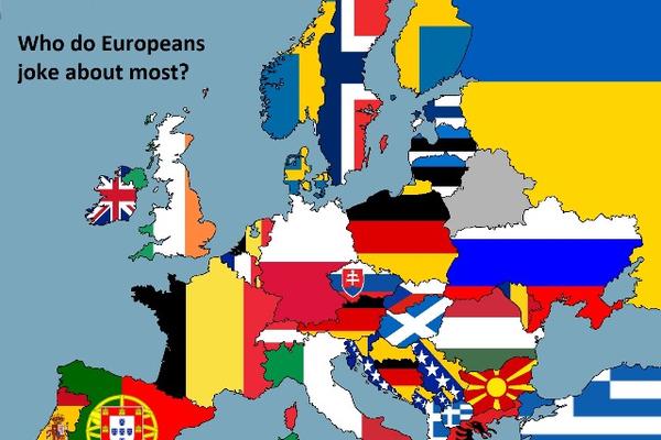 HIT, BOSANCI ŠAMPIONI EVROPE: Evo koji su narodi najčešće žrtve viceva (MAPA)