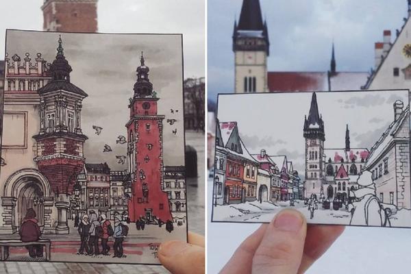 Kako izgleda kada UMETNIK putuje svetom? Skroz UMETNIČKI! (FOTO)