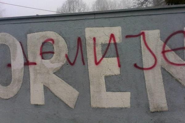 Delije išarale osječki grafit iz Domovinskog rata? HRVATI KIPE OD BESA! (FOTO)