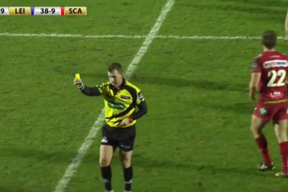 Skupljač lopti pogodio sudiju u glavu! Arbitrova reakcija bila je URNEBESNA! (VIDEO)