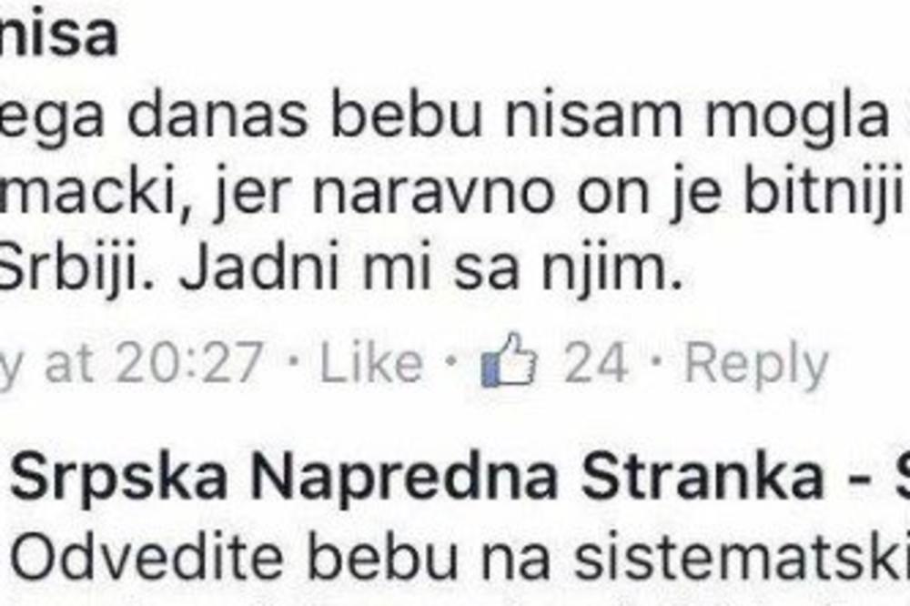 Naprednjaci optužili majku da koči razvoj Srbije: Ono što su joj oni odgovorili razbesnelo je sve! (FOTO)