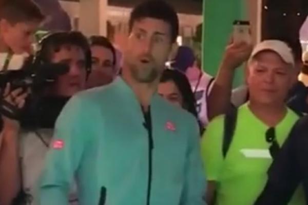 ZATO JE VELIKI! Tek što je završio meč sa Edmundom, Nole je uradio nešto što niko drugi ne bi! (VIDEO)