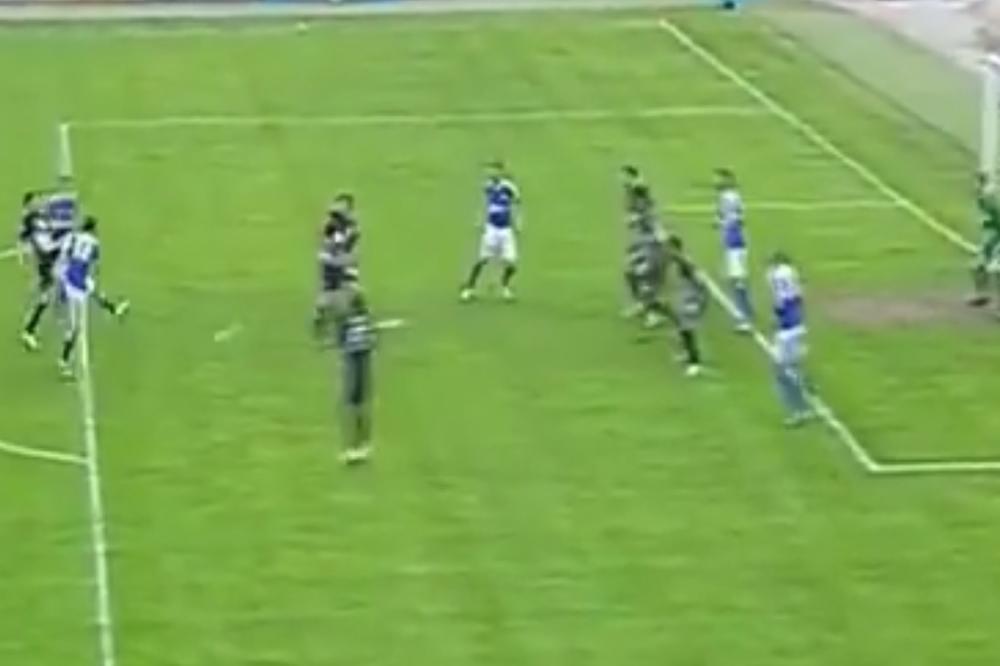 Da li se tako brane prekidi? Partizan primio neverovatan gol od Novog Pazara (VIDEO)