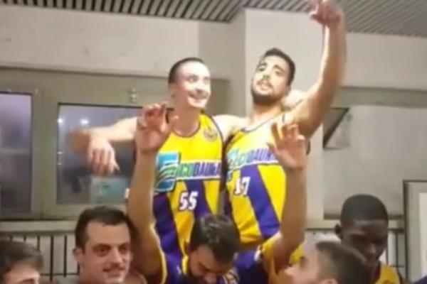 SNIMAK KOJI JE SPRŽIO GROBARSKI SVET! Italijanski klub slavio titulu, orila se omiljena pesma Partizanovih navijača! (VIDEO)