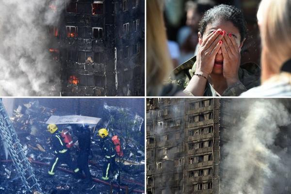 HOROR U LONDONU ZBOG FRIŽIDERA: Neboder goreo više od 14 sati, požar odneo najmanje 12 života! (FOTO) (VIDEO)