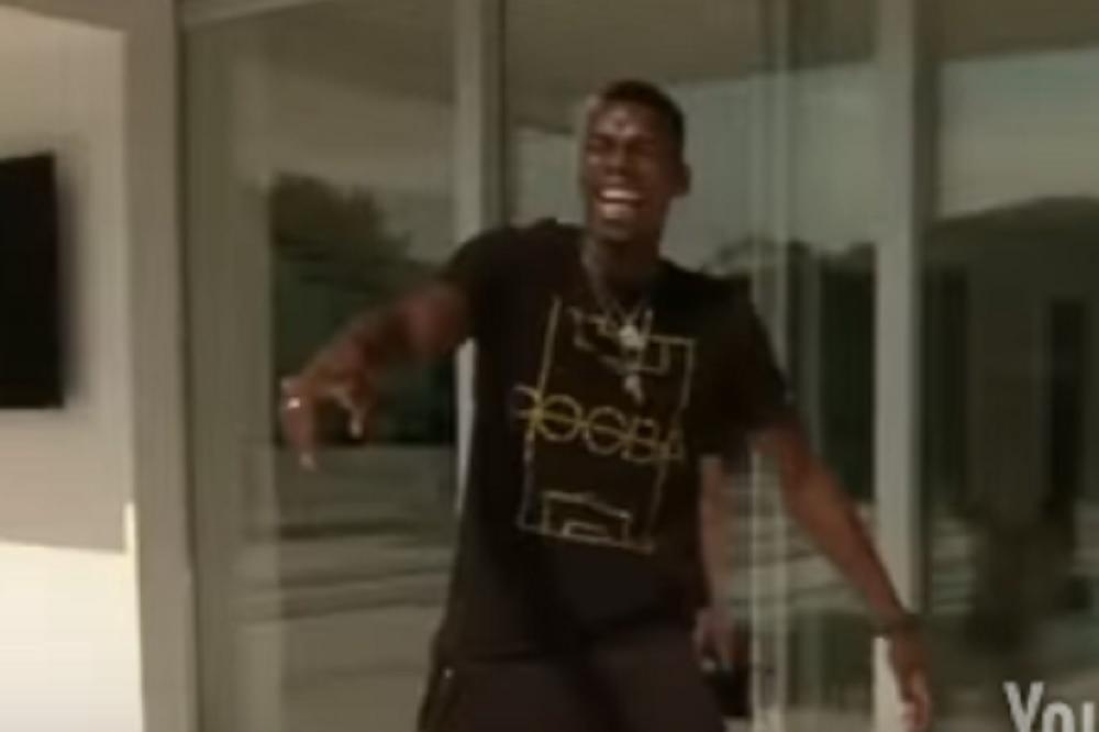 HIT! Pol Pogba bacio voditeljku u bazen, a potom joj se histerično smejao u facu! (VIDEO)