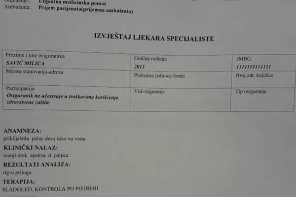 CRNOGORSKA HIT MEDICINA: Povrediš ruku, prepišu ti SLADOLED! (FOTO)