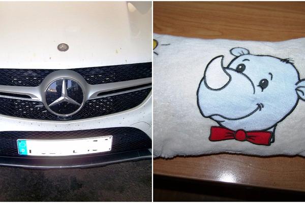 CARINICI SU ZAUSTAVILI OVAJ BELI MERCEDES: U njemu su pronašli sumnjiv DEČJI JASTUK. I tu priča tek počinje...