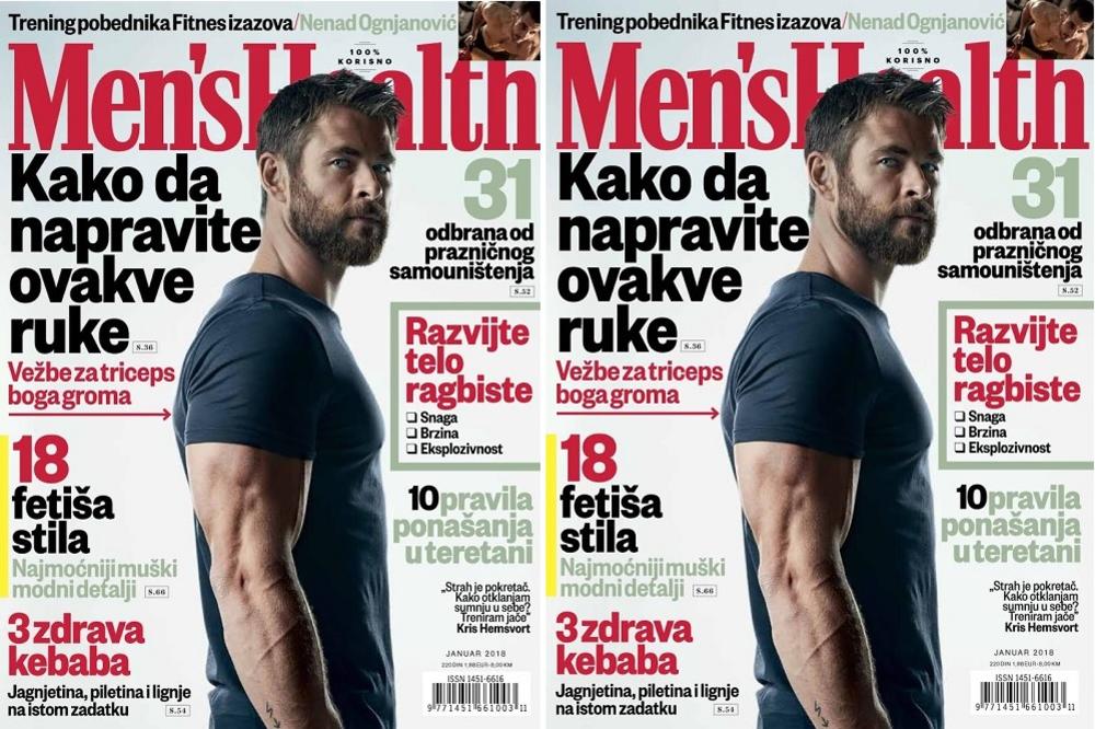 Januarski Men's Health za snažan početak nove godine!