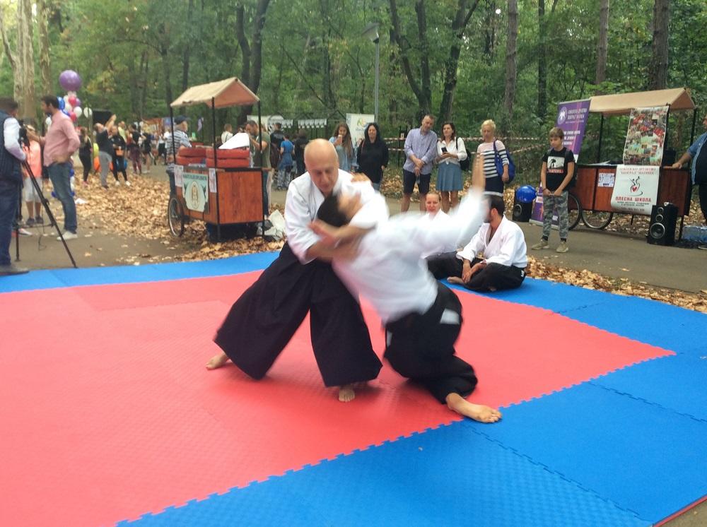 Aikido trening 