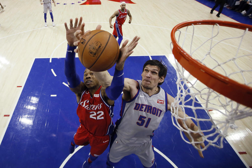 Boban Marjanović bez minuta, Filadelfija preskočila Toronto! (VIDEO)