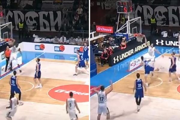 CRNO-BELI ČEKIĆI! Zbog novih pojačanja Partizana u Pioniru je potrebno ojačanje konstrukcije koša! (VIDEO)