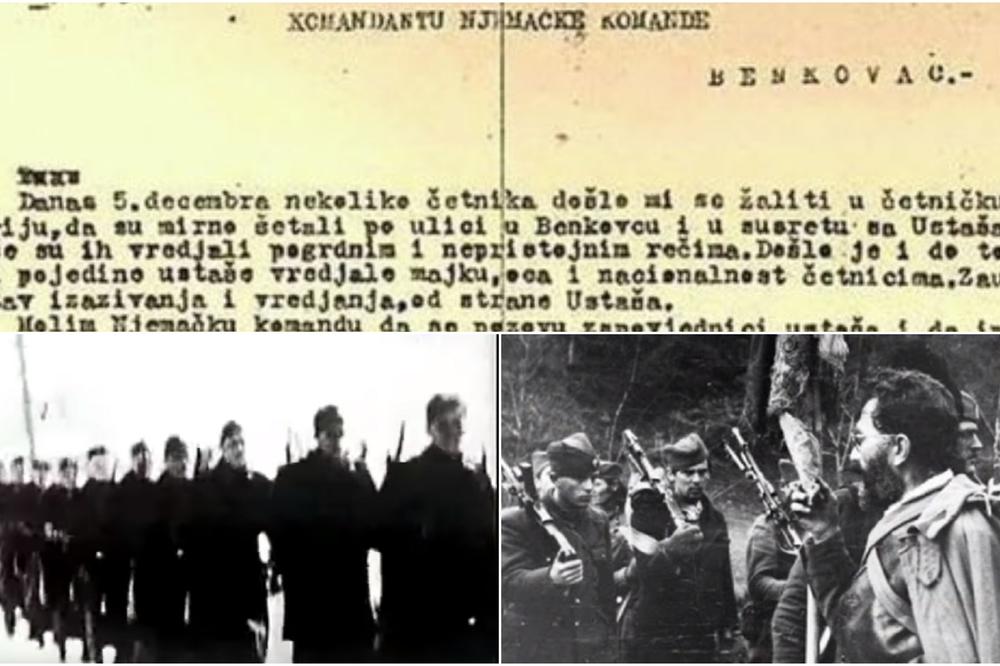 ČETNICI SU MOLILI NEMAČKE NACISTE DA IH ZAŠTITE OD USTAŠA! Urnebesan dokument iz 1943. baca novo svetlo na Dražinu vojsku!