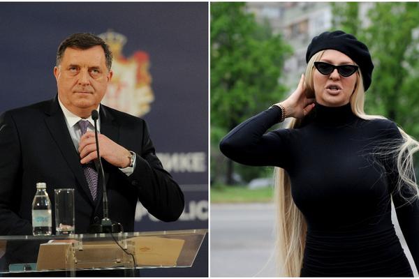 DA TI PJEVALJKA JE*E MATER DŽUKAČKU! MRŠ! Karleuša i Dodik PROPISNO ZARATILI, a ovo je bio povod (FOTO)