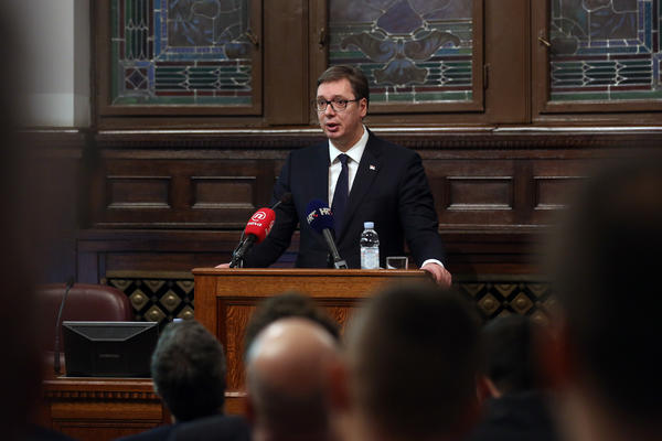 VUČIĆ: Kosovsko pitanje je  prepreka na putu ka članstvu u EU!