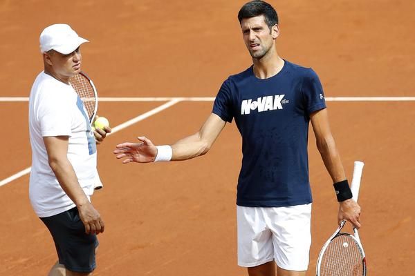 NOVAK OPET TRENIRA SA IMAZOM! Šta o svemu misli Vajda, poznat po tome što ne podnosi španskog gurua?! (FOTO)