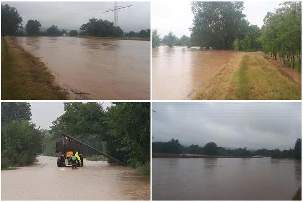 VODA GUTA ULICE, NAREĐENA EVAKUACIJA! Pukla brana u Petrovcu na Mlavi, SITUACIJA JE ALARMANTNA! (FOTO)