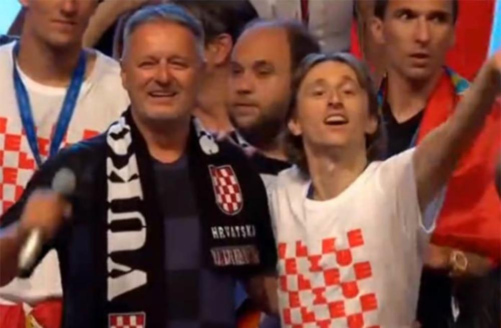 Modrić sa Tompsonom  