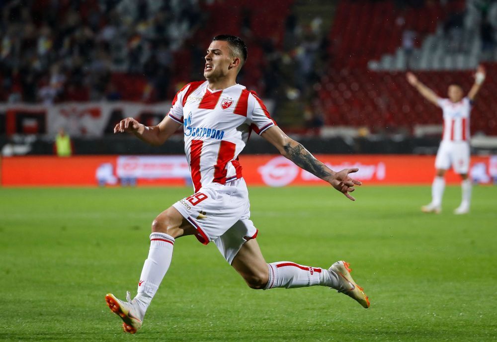 Nemanja Radonjić u dresu Crvene zvezde