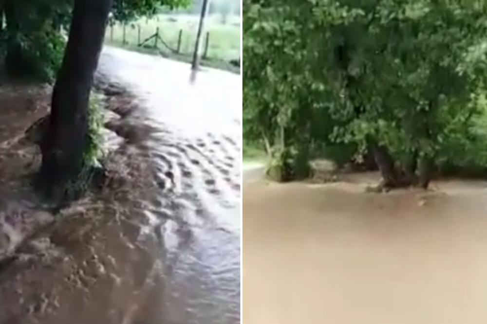 IZLILE SE REKE, EVAKUISANO STANOVNIŠTVO! Snažno nevreme pogodilo Kraljevo, BUJICA ODVOJILA DECU, JEDVA IH SPASILI!