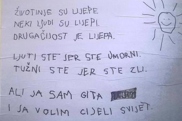 O OVOJ DEČJOJ MUDROSTI BRUJE DRUŠTVENE MREŽE: Drugačijost je lepa, tužni ste jer ste zli! Ja volim celi svet!