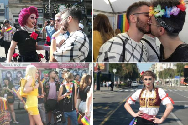 NAJLUĐE FOTKE S PARADE PONOSA 2018! Jeleci, cveće u kosi, blesava šminka i mnoooogo duginih boja (FOTO)