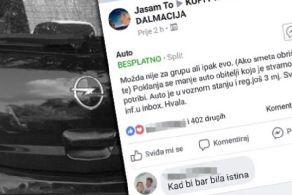 OVA ŽENA JE ČUDO I ZASLUŽUJE NAKLON DO PODA: Preko Fejsbuka poklonila automobil samohranoj majci!