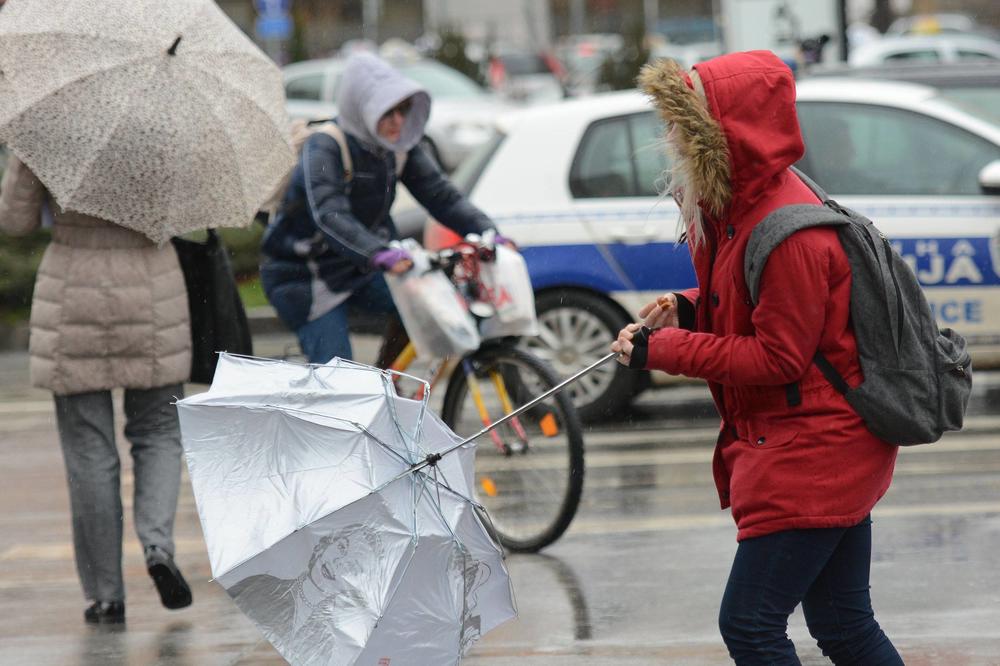 UPOZORENJE RHMZ ZA NAREDNE DANE: Upaljen meteo alarm, stižu ORKANSKI vetrovi, za utorak se posebno SPREMITE