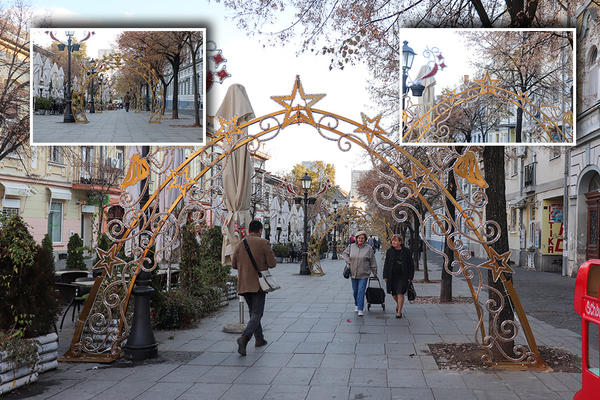 I ZEMUNCI DOBILI NOVOGODIŠNJU KAPIJU: Ova je drugačija od one u Knezu, A IMA I PETOKRAKU (FOTO)