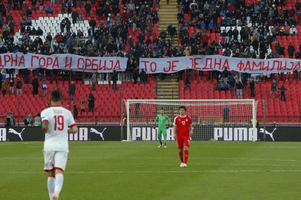 SRPSKI NAVIJAČI NA STADIONU TOKOM UTAKMICE KOSOVO-CRNA GORA: Neverovatna vest stiže nam iz Prištine!