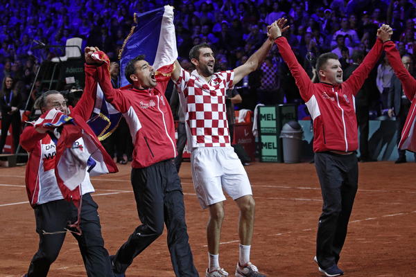 KOMŠIJE ISPISALE TENISKU ISTORIJU: Čilić odneo poslednju salataru u Hrvatsku!