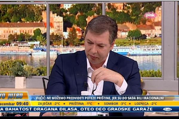 VUČIĆ NA IVICI SUZA U JUTARNJEM PROGRAMU! Priština želi KATASTROFU, Srbija je u teškom položaju (FOTO)