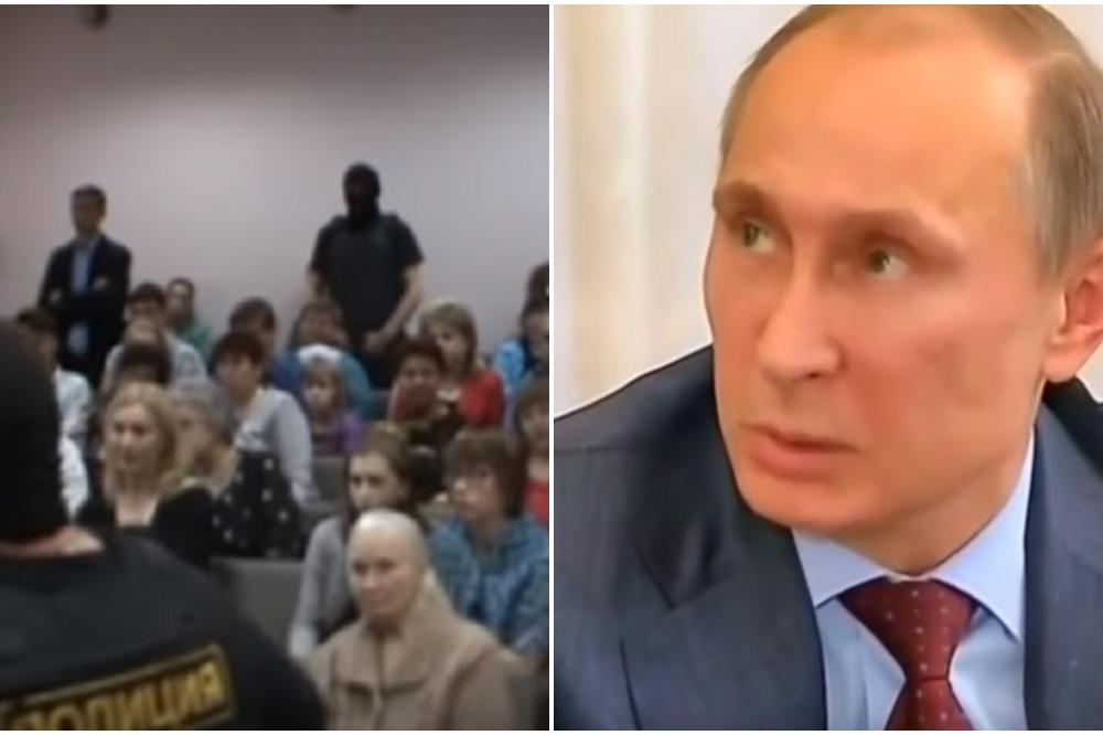 PUTIN BEZ MILOSTI HAPSI SEKTAŠE: Ovako je uništio JEHOVINE SVEDOKE i to tokom PROPOVEDI! (VIDEO)