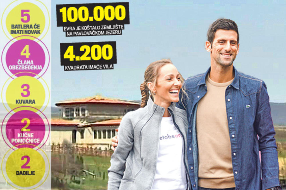 Novak i Jelena Đoković  