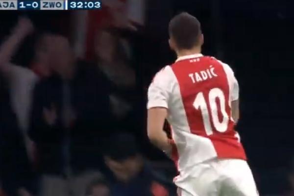 TADIĆ SE PREPLATIO DA DOMINIRA RADNIM DANIMA: Novi gol Srbina u dresu Ajaksa!