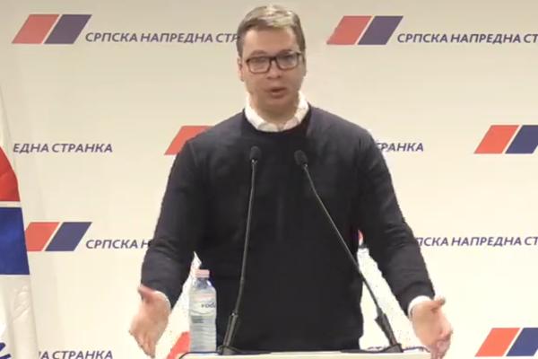 PREDSEDNIŠTVO SNS JEDNOGLASNO ZA IZBORE VUČIĆ: Ili u junu ili na proleće sledeće godine!