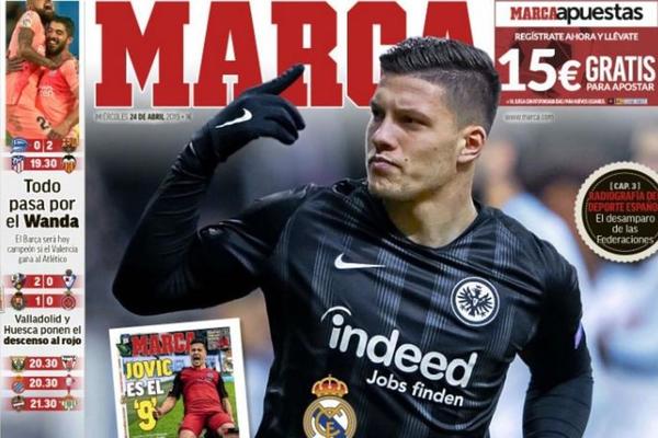 LUKA JOVIĆ OPET NA NASLOVNICI 'MARKE': Realan sam, nema šanse da ga zadržimo!