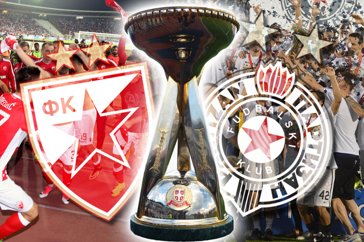 kup srbije polufinale zreb crvena zvezda partizan vojvodina radnik