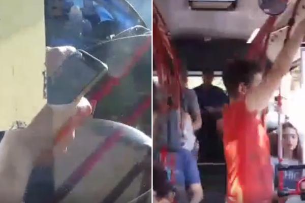 AKO VIDITE AUTOBUS 53 SA OVIM TABLICAMA, ne ulazite u njega! Vozač pravi OPASNE prekršaje (VIDEO)