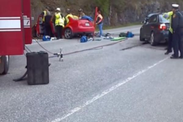 SVE SE VIDI! Nakon teške saobraćajne nesreće, kamera snimila trenutak kada DUŠA NAPUŠTA TELO! (VIDEO)