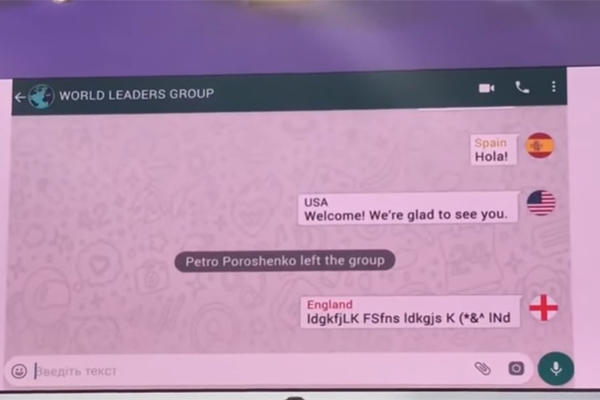 HIT PREZENTACIJA PREDSEDNIKA UKRAJINE: Sve lidere sveta stavio u WHATSAPP grupu, pa napravio ŠOU (VIDEO)