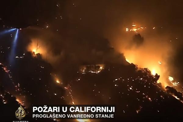 GORI KALIFORNIJA, JEZIVA VATRENA STIHIJA SVE GUTA: Imate 15 minuta da napustite kuće!