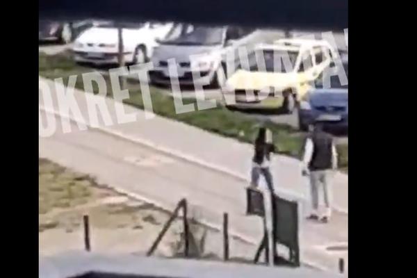 SRBIJO,  DANAS TREBA DA SE STIDIŠ! Pogledajte kako usred bela dana muškarac TUČE devojku! (VIDEO)