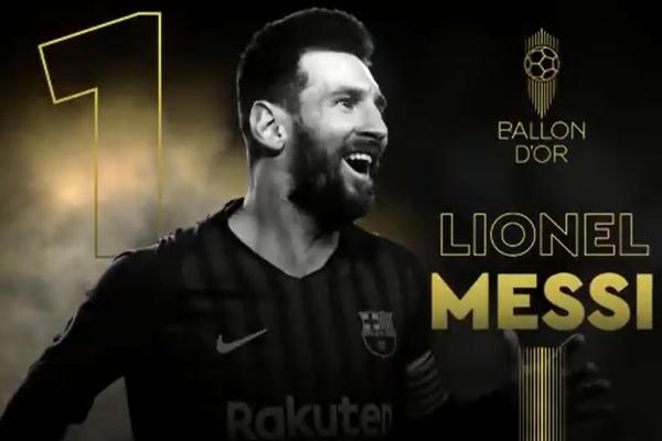 ISTORIJA JE ISPISANA: Leo Mesi osvojio Zlatnu loptu, Ronaldo se nije pojavio!