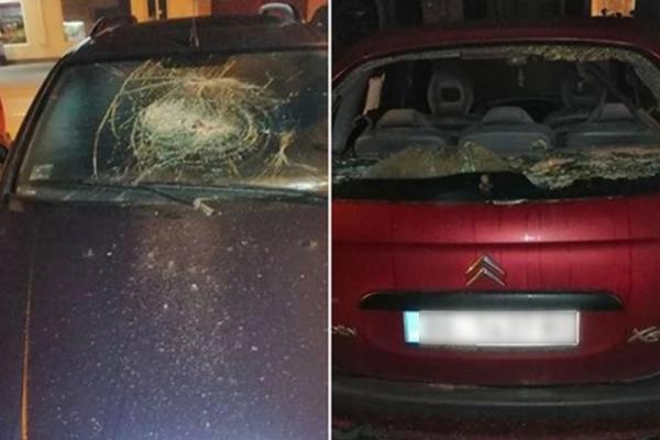 OVAKO IZGLEDA AUTO POLUPAN PAJSEROM U BORČI: Svi traže muškarca u CRNOJ JAKNI (FOTO)